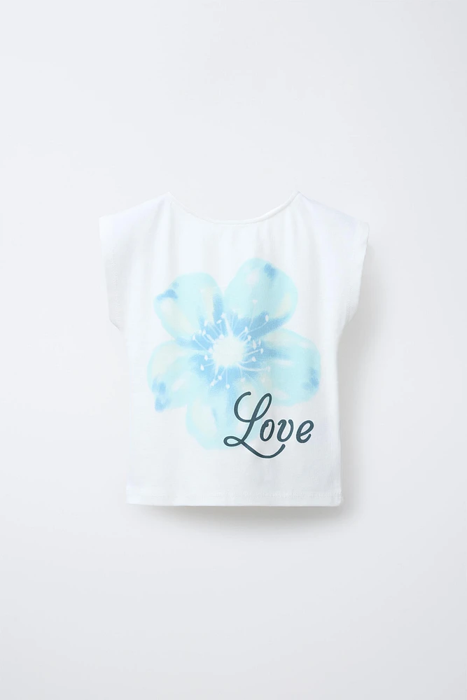 FLOWER PRINT TANK TOP
