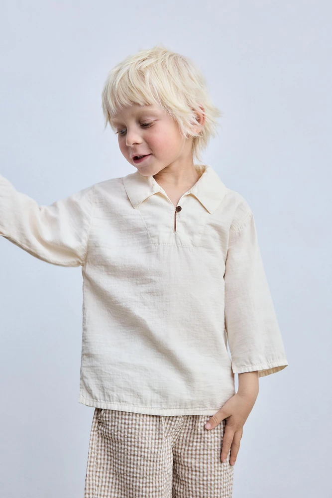 TEXTURED SHIRT