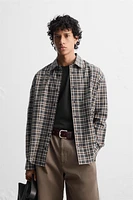 CHEMISE RELAXED FIT À CARREAUX