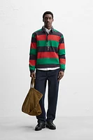 STRIPED POLO