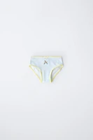 2-6 ANS/ LOT DE SIX CULOTTES LICORNES