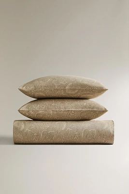 HOUSSE DE COUETTE SATIN JACQUARD