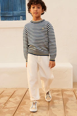CONTRAST TOPSTITCHING PANTS LIMITED EDITION