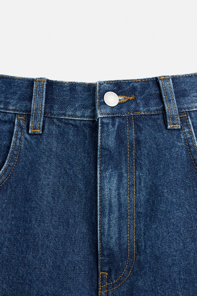 BERMUDA EN DENIM BAGGY FIT
