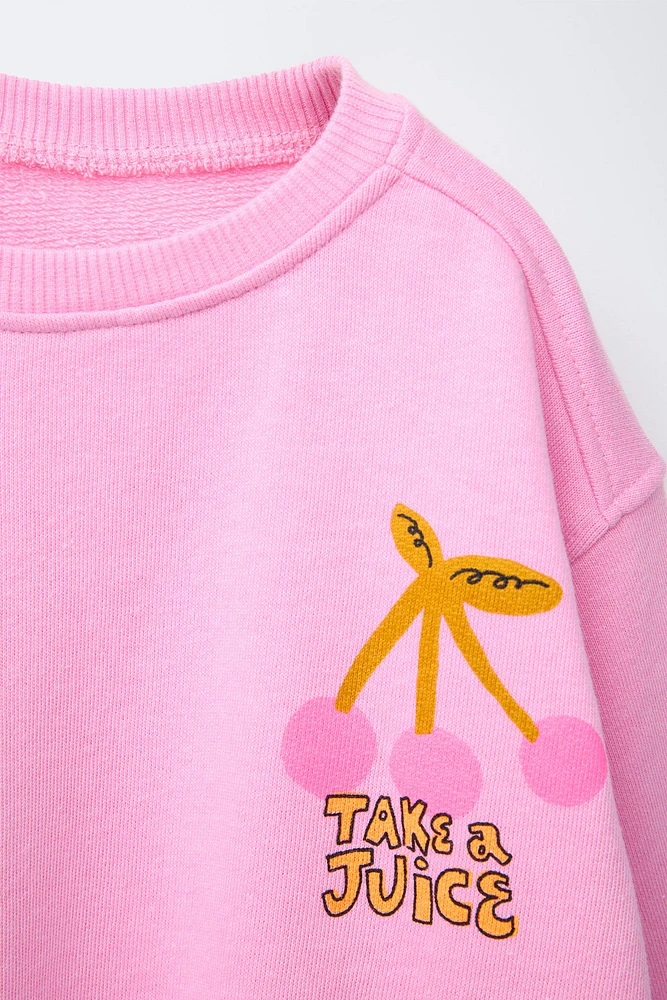NEON FRUIT SWEATSHIRT