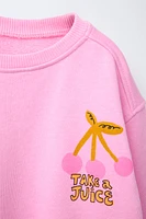 NEON FRUIT SWEATSHIRT