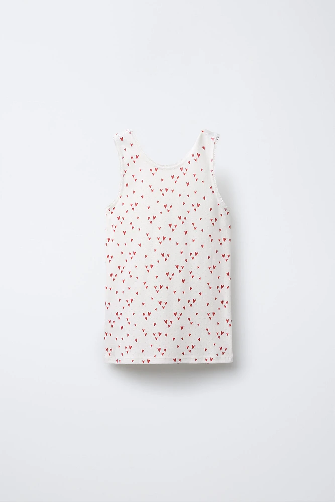 6-14 YEARS/ TWO-PACK OF HEART T-SHIRTS