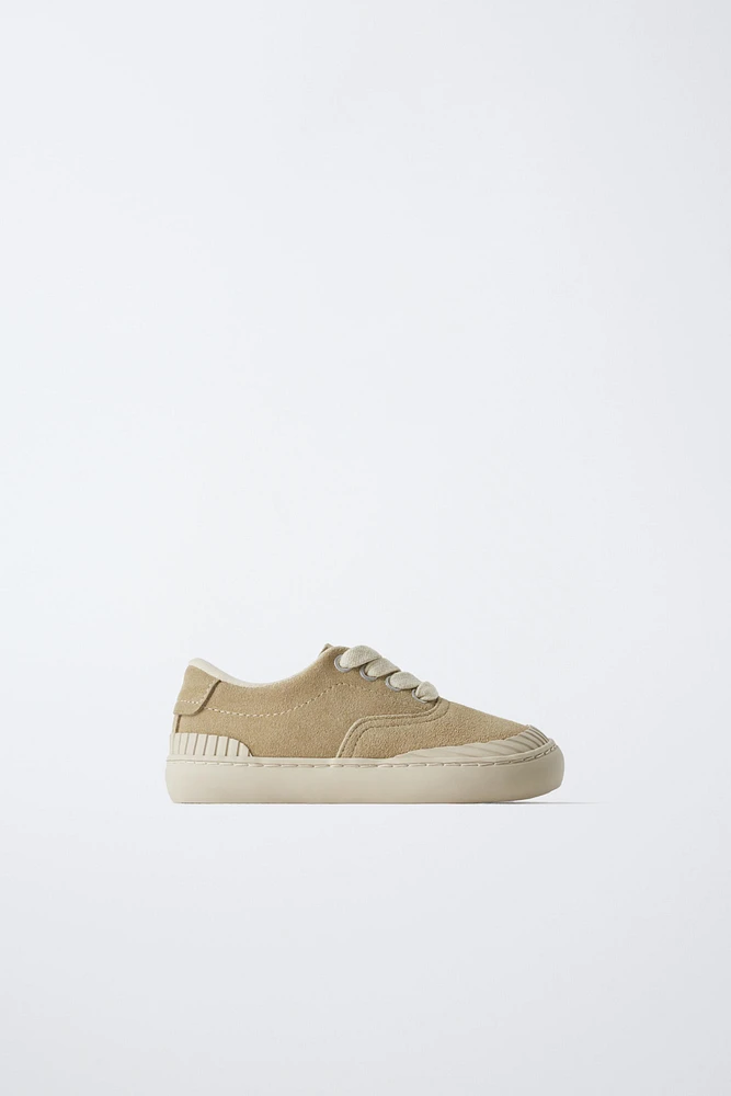 ZARA TIMELESS - TENNIS EN CUIR