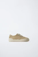 ZARA TIMELESS - TENNIS EN CUIR