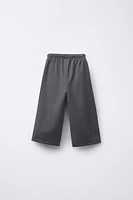 TEXTURED STRAIGHT COMBINATION PANTS