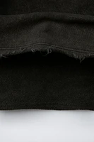 T-SHIRT À CAPUCHE EFFRANGÉ