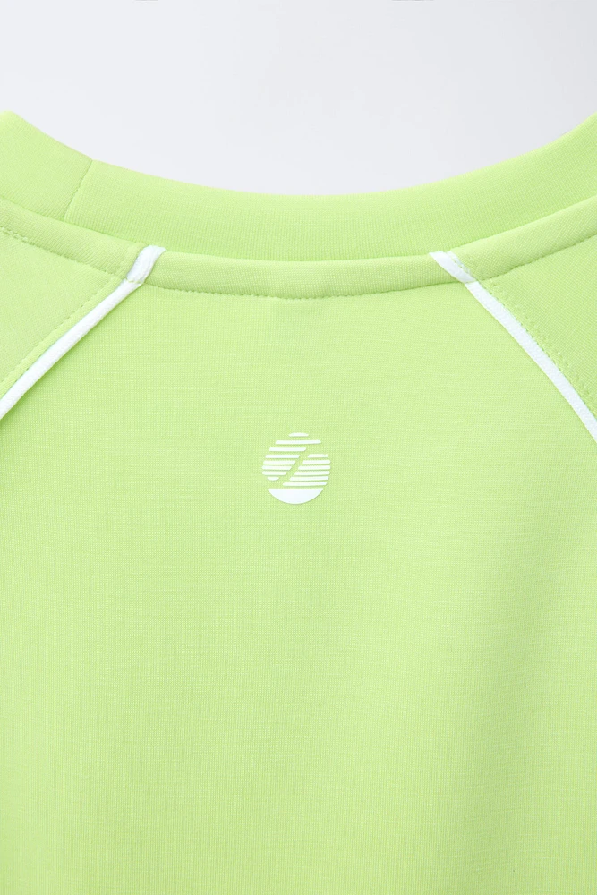 MODAL TRIM SWEATSHIRT