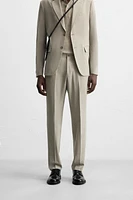 PANTALON DE COSTUME STRUCTURÉ