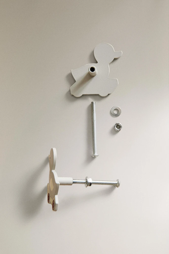 LOT BOUTONS DE PORTE ENFANTS PETITS CANARDS (LOT DE 2)