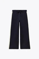 SIDE STRIPE KNIT PANTS