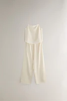 TOP UNI EN SATIN