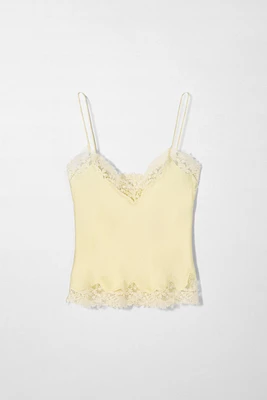 HAUT STYLE LINGERIE EN SOIE KATE MOSS X ZARA