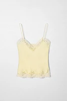 HAUT STYLE LINGERIE EN SOIE KATE MOSS X ZARA