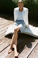 FITTED WAIST BLAZER