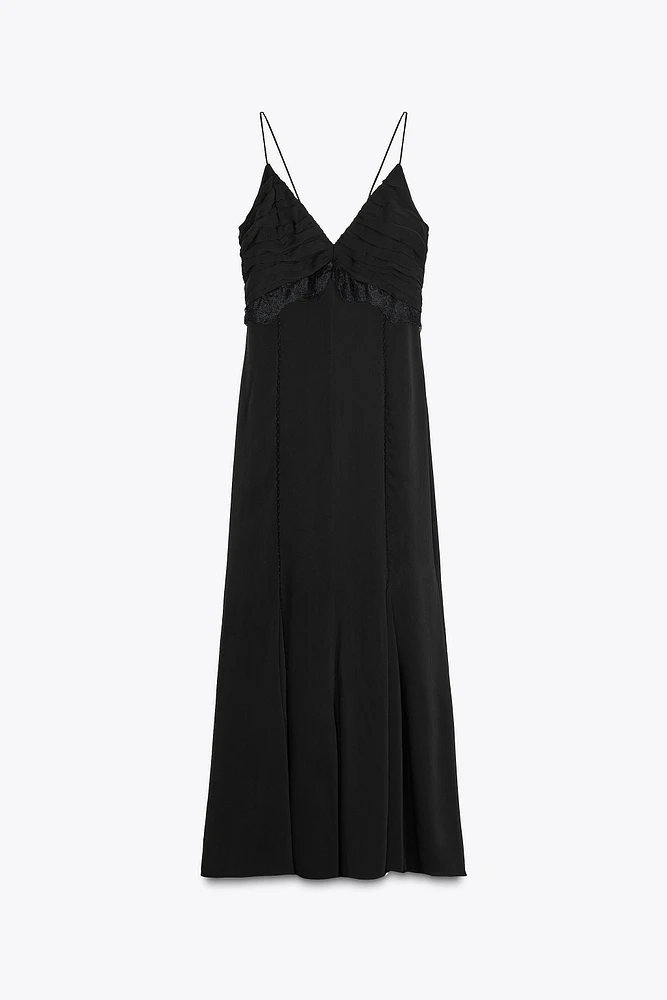 MIDI SLIP DRESS