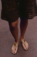 ANIMAL PRINT SANDALS