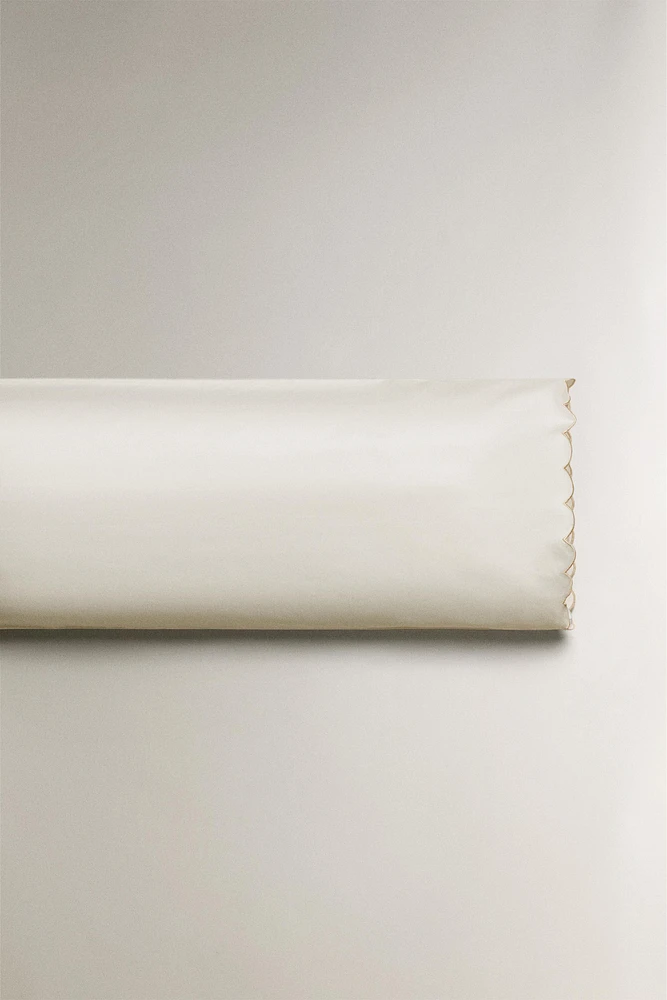 EMBROIDERED PILLOWCASE