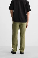 PANTALON À TEXTURE