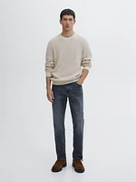 Tapered fit jeans