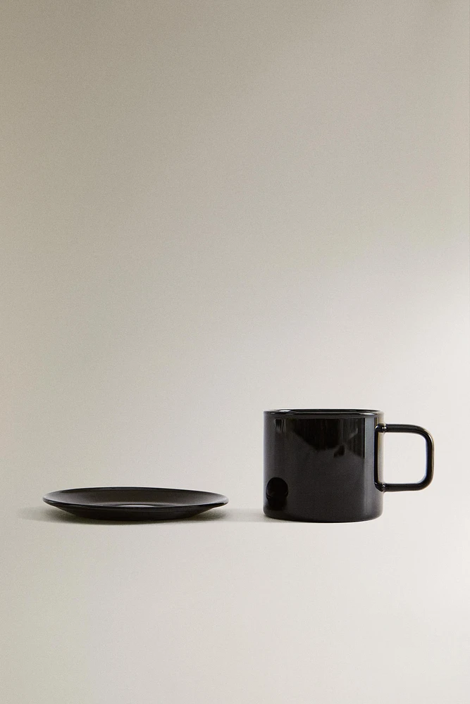 TASSE ET SOUCOUPE BOROSILICATE