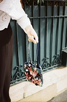 BEADED MINI SHOPPER