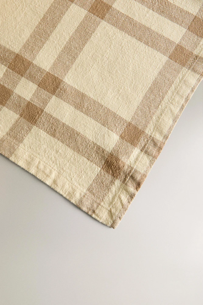 NAPPE COTON CARREAUX