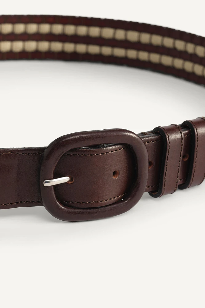 LIMITED EDITION COMBINATION LEATHER BELT