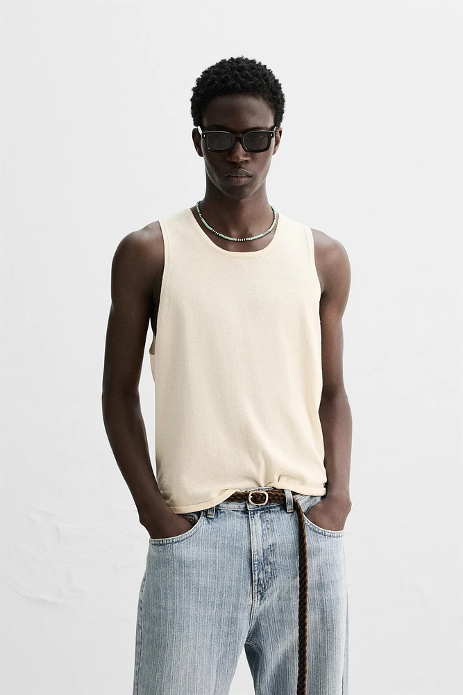 LIGHT KNIT TANK TOP