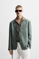 SUIT JACKET 100% LINEN