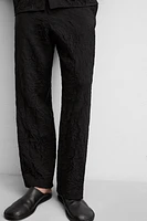 WRINKLE LOOK PANTS