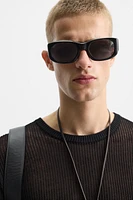 OPEN KNIT T-SHIRT
