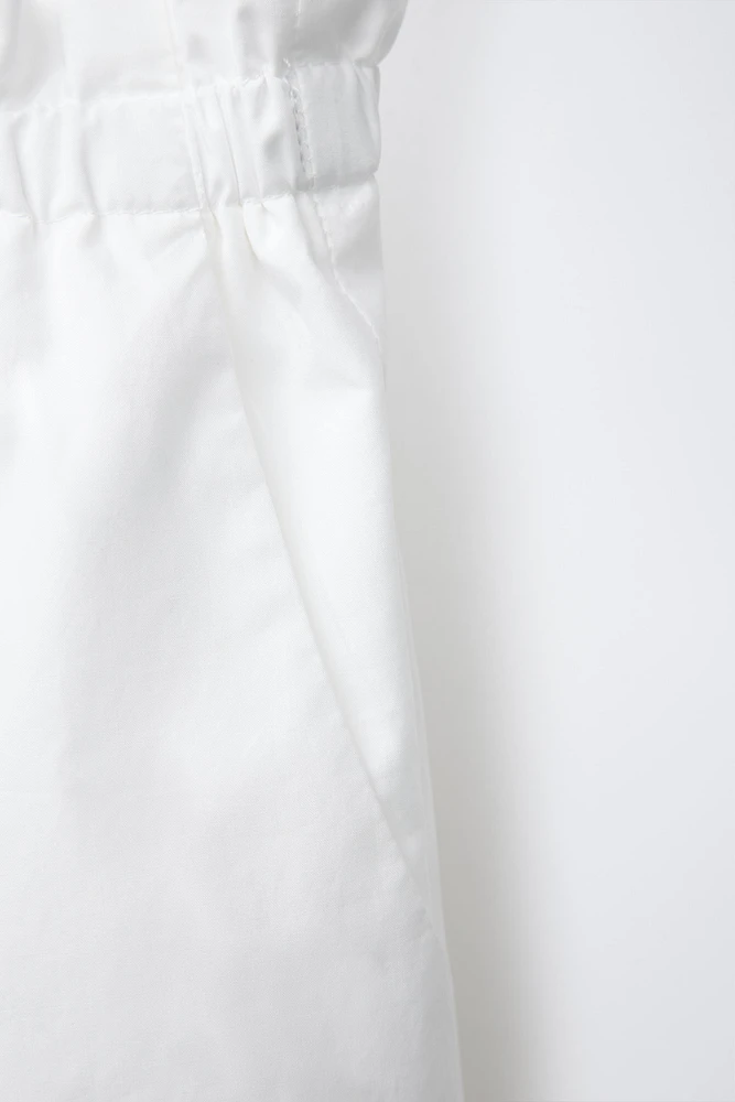 POPLIN PANTS