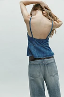 TOP EN JEAN