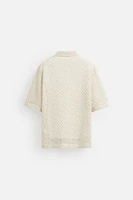 TEXTURED WEAVE SHIRT