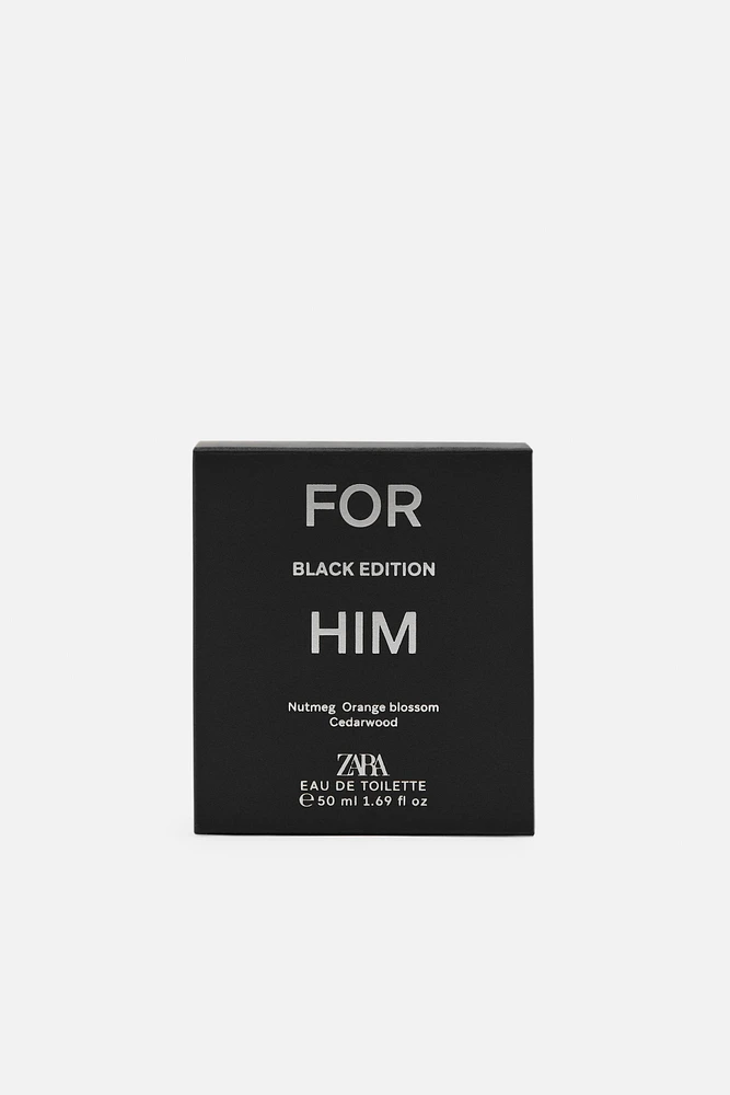 FOR HIM BLACK EDITION EDT 50 ML (1.7 FL. OZ)
