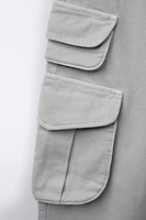CARGO JEANS WITH POCKETS