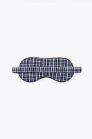 PLAID EYE MASK
