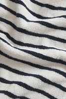 SERVIETTE DE BAIN RAYURES GRAMMAGE ÉLEVÉ