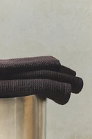 MINI WAFFLE-KNIT BATH TOWEL