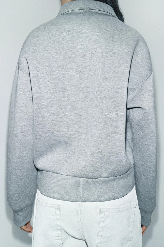 BLOUSON BOMBER EFFET SCUBA