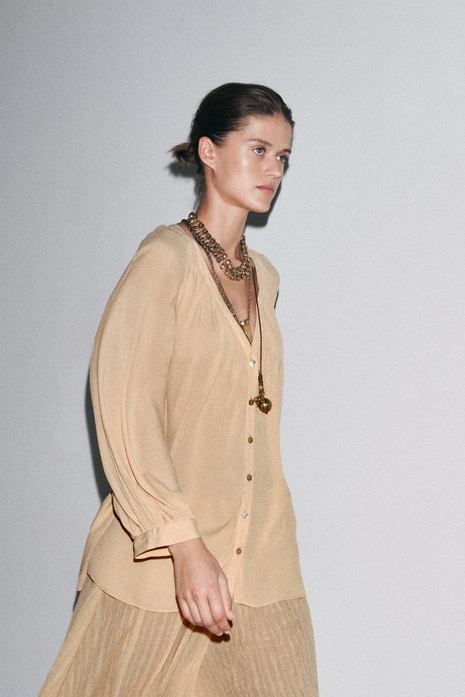ZW COLLECTION FLOWY SHIRT