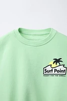 SWEAT À IMPRIMÉ SURF