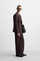 REGULAR FIT SUIT PANTS
