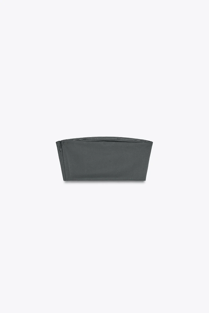 TOP BANDEAU À ZIP