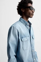 POCKET DENIM SHIRT
